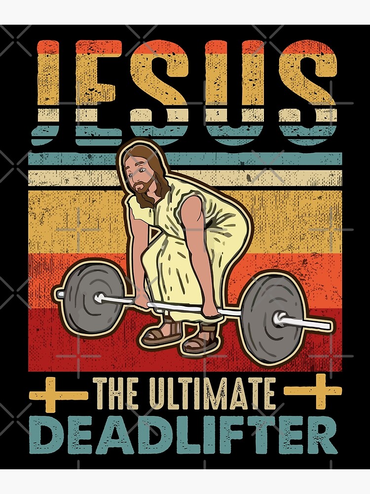 Jesus The Ultimate Deadlifter Coffee Mug, Gym Mug, Crossfitter Gift 