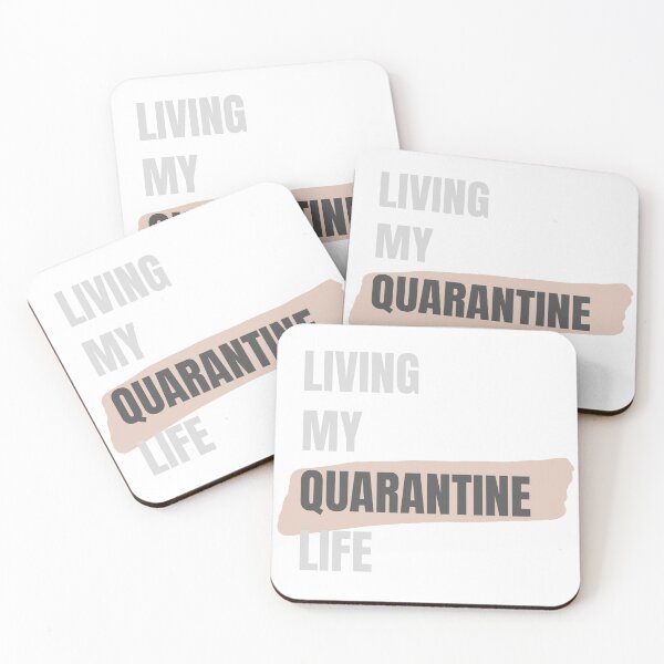 Item preview, Living My Quarantine Life designed and sold by PandaSoul.