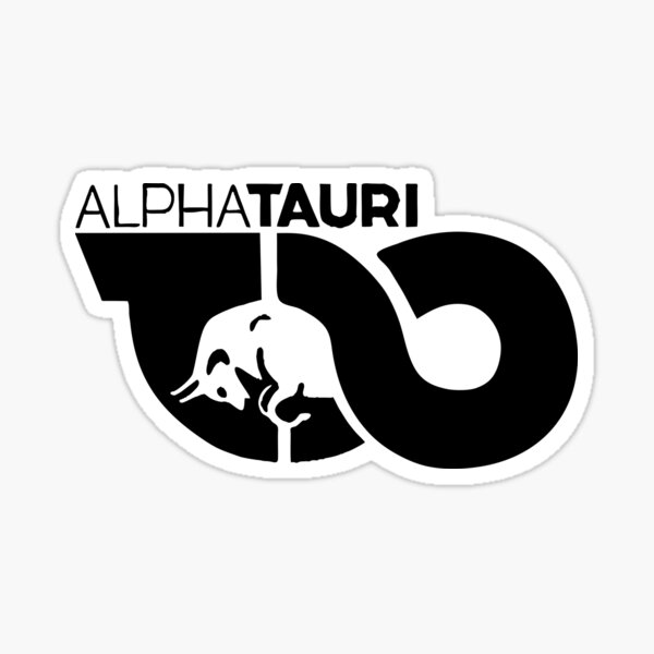 Scuderia Alphatauri Logo Stickers | Redbubble