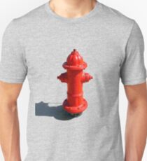 RED FIRE HYDRANT Unisex T-Shirt