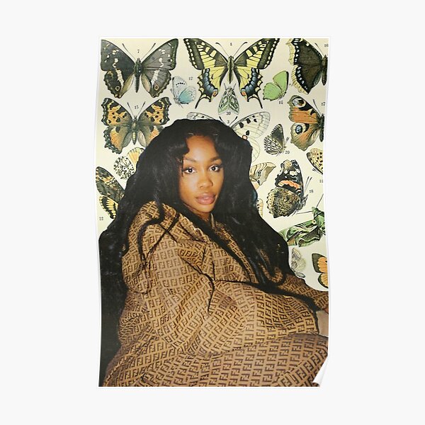 sza butterfly Poster