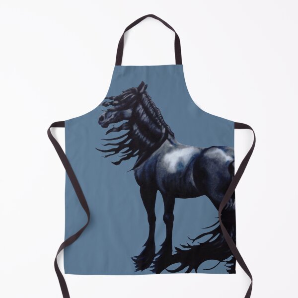Item preview, Windswept Friesian Stallion designed and sold by Lady-Lilac.