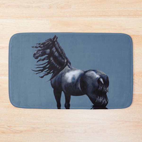 Item preview, Windswept Friesian Stallion designed and sold by Lady-Lilac.