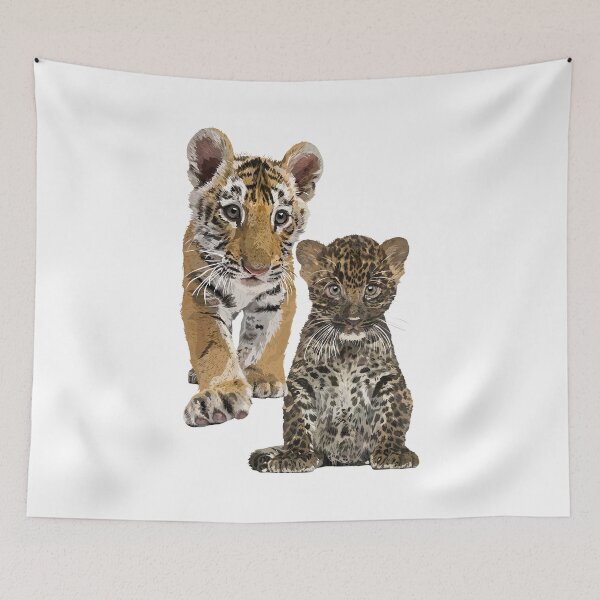 Item preview, Leopard and tiger designed and sold by obscurite.