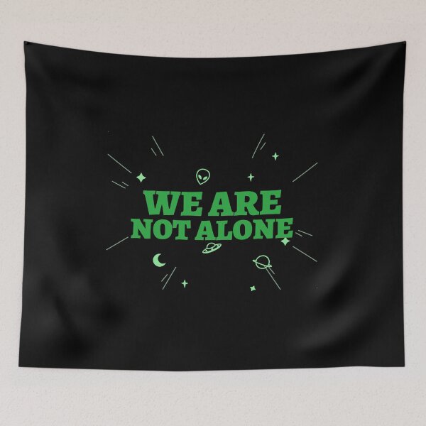 Item preview, We are not alone - Flying Saucers designed and sold by Arva-Designs.