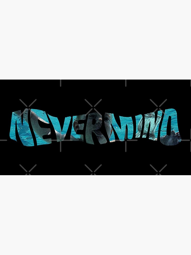 nirvana nevermind cover font
