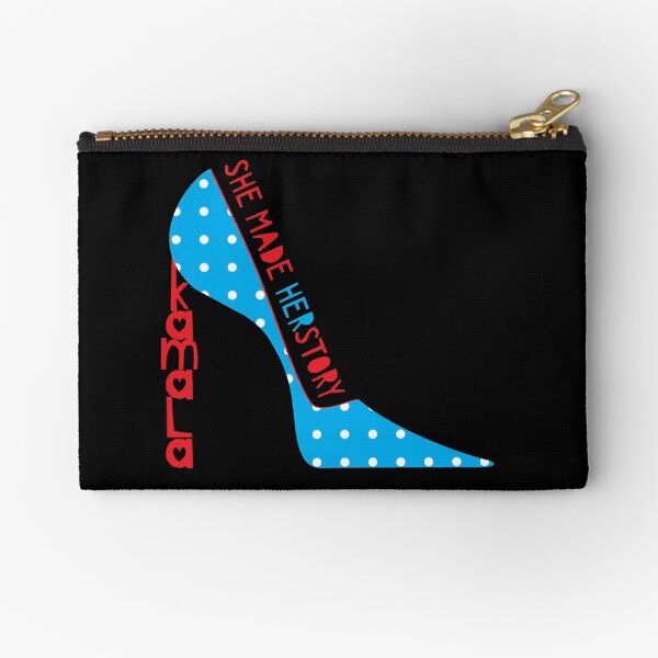 Kamala She Made Herstory Red, White, and Blue Zipper Pouch