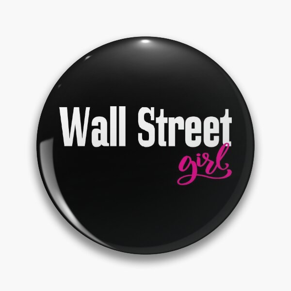 Item preview, Wall Street Girl Stock Market Stock Trading Bull Bear Market designed and sold by ProjectX23.