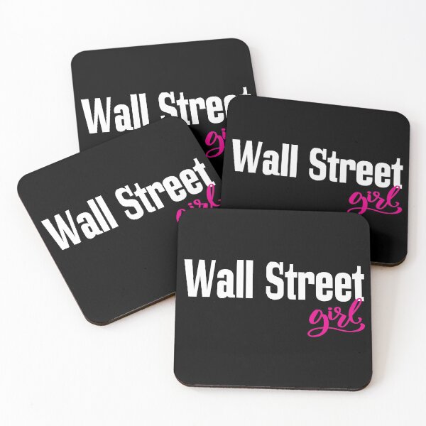 Item preview, Wall Street Girl Stock Market Stock Trading Bull Bear Market designed and sold by ProjectX23.