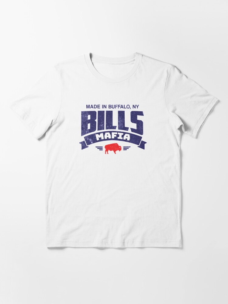 Bills Mafia Faded Essential T-Shirt for Sale by Undefeatd