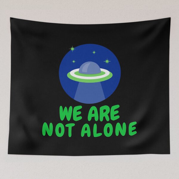 Item preview, We are not alone - Flying Saucers designed and sold by Arva-Designs.