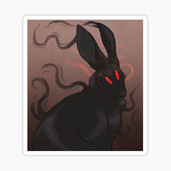 The Black Rabbit Sticker