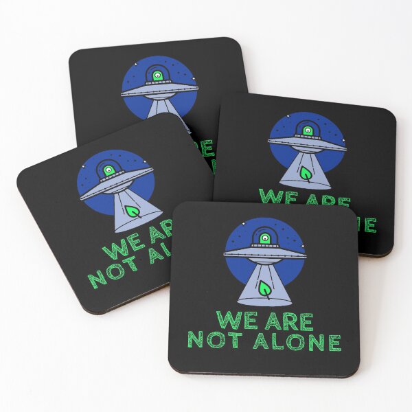 Item preview, We are not alone - Flying Saucers designed and sold by Arva-Designs.