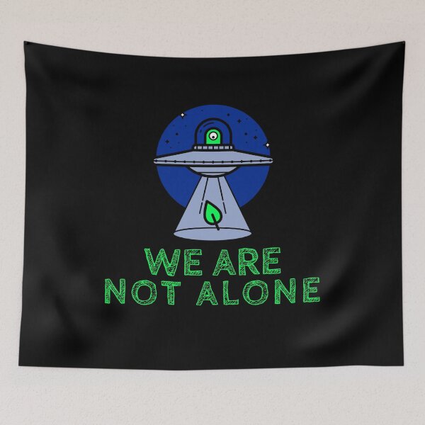 Item preview, We are not alone - Flying Saucers designed and sold by Arva-Designs.