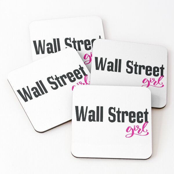Item preview, Wall Street Girl Stock Market Stock Trading Bull Bear Market designed and sold by ProjectX23.