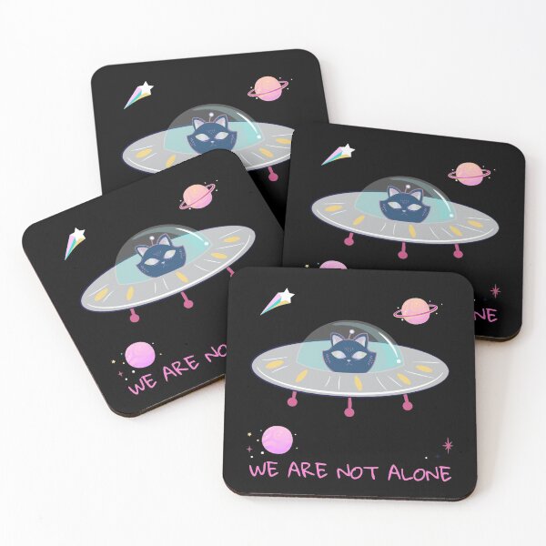 Item preview, We are not alone - Flying Saucers designed and sold by Arva-Designs.