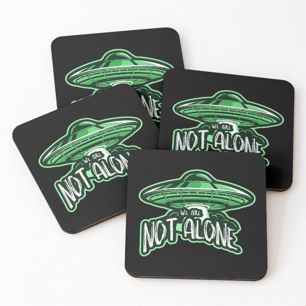 Item preview, We are not alone - Flying Saucers designed and sold by Arva-Designs.