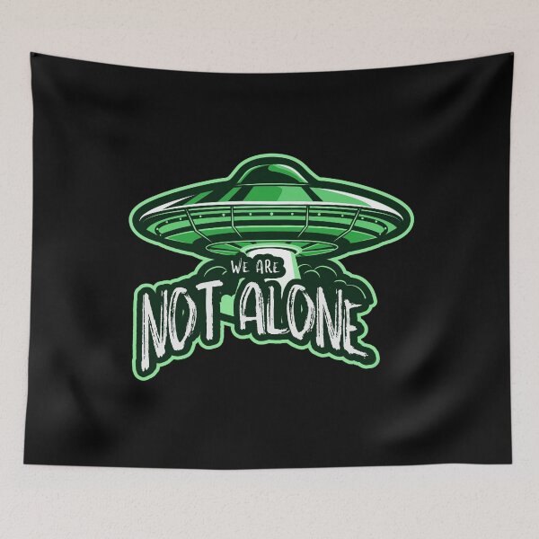 Item preview, We are not alone - Flying Saucers designed and sold by Arva-Designs.