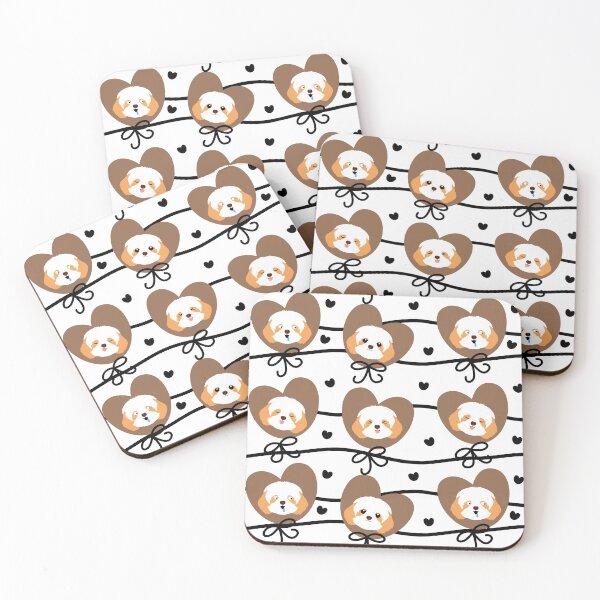 Item preview, Cute Shih Tzu Emoji designed and sold by Lulupainting.