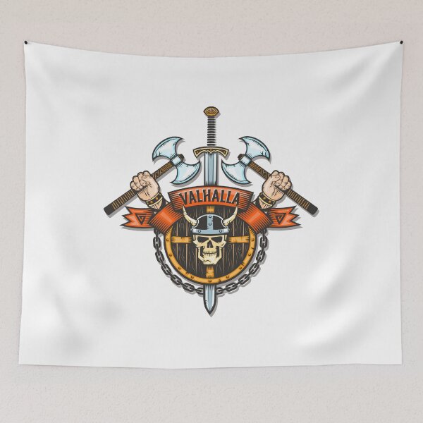 Item preview, Viking ValhallaNorse Warrior designed and sold by WoodjohnTees.