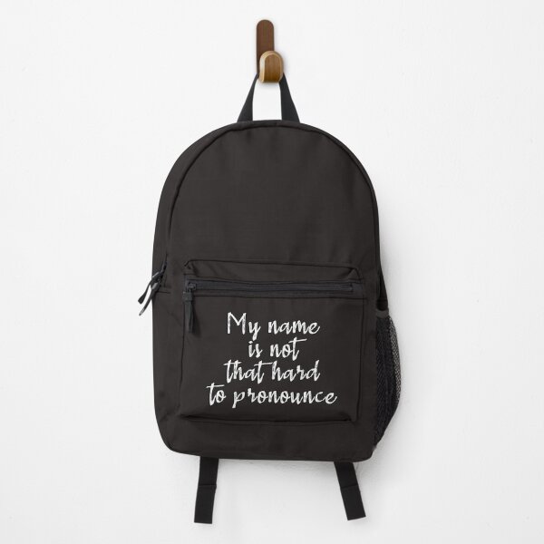Item preview, My Name is Not That Hard to Pronounce designed and sold by Catsloversdotme.