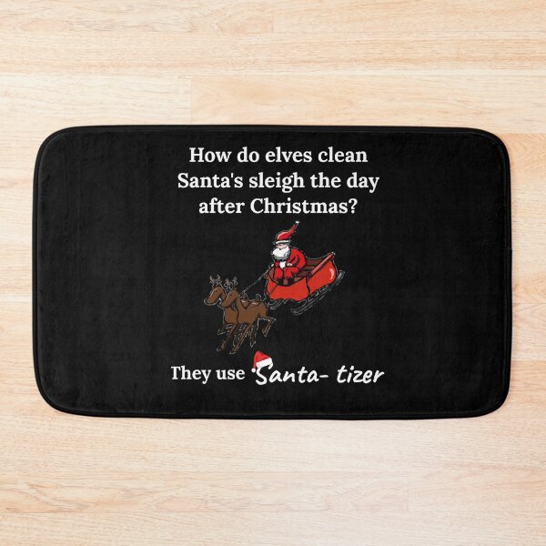 Item preview, Christmas puns, Santa and elf pun-  Merry Christmas funny designed and sold by Boss  Bubble.