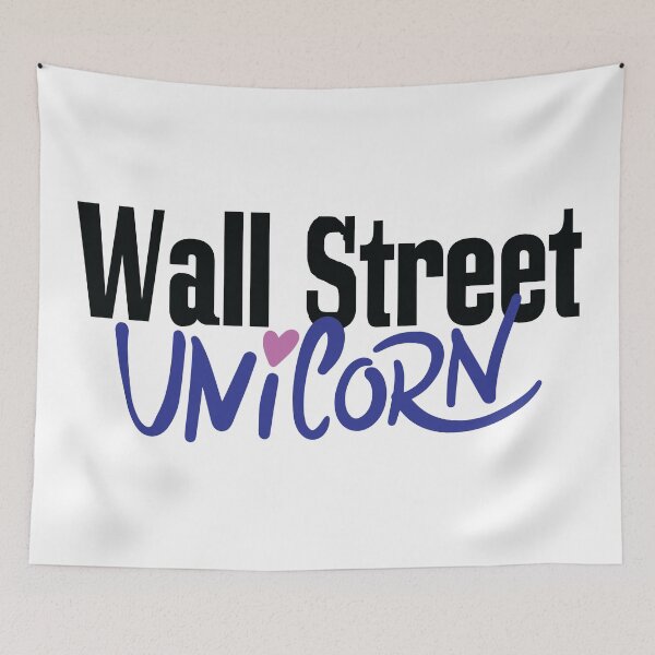 Item preview, Wall Street Unicorn Stock Market Stock Trading Bull Bear Market designed and sold by ProjectX23.