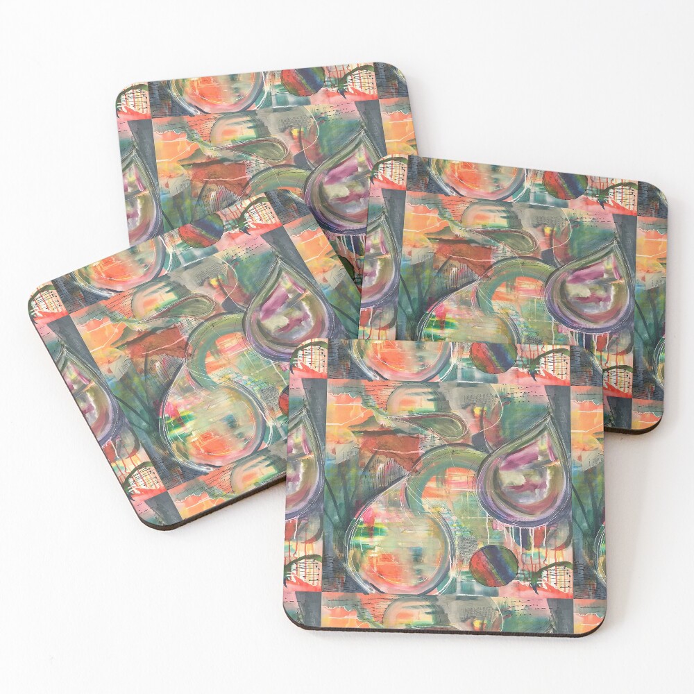 Item preview, Coasters (Set of 4) designed and sold by ColoursCauldron.