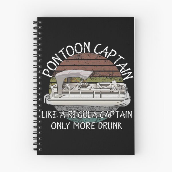 Item preview, Pontoon Captain Like A regular Captain Only More Drunke designed and sold by Catsloversdotme.