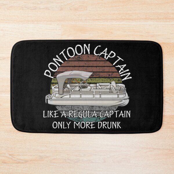 Item preview, Pontoon Captain Like A regular Captain Only More Drunke designed and sold by Catsloversdotme.