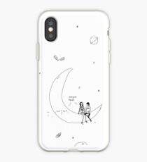the moon knows iPhone Case