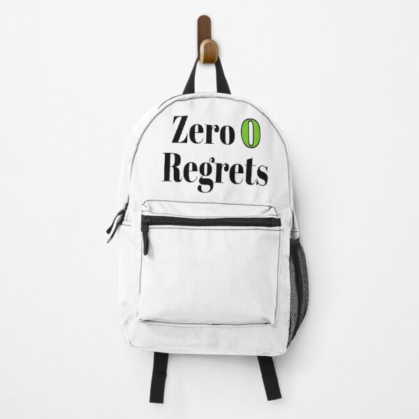 Item preview, Zero Regrets green designed and sold by NancyArtDesigns.