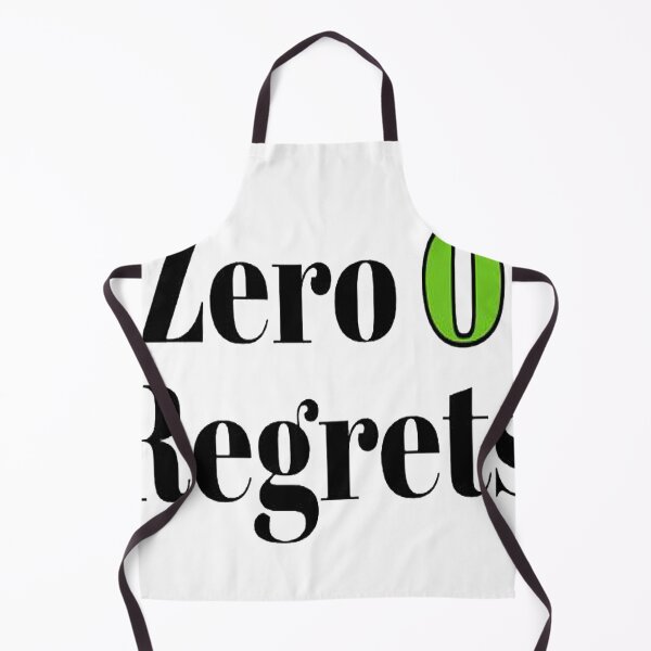 Item preview, Zero Regrets green designed and sold by NancyArtDesigns.
