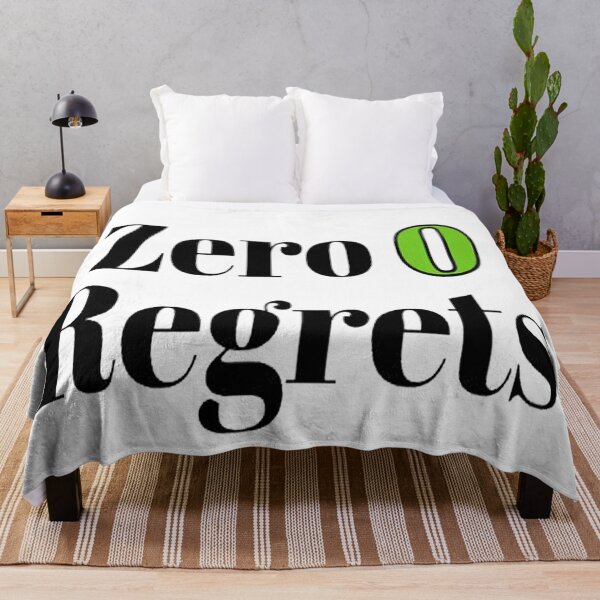 Item preview, Zero Regrets green designed and sold by NancyArtDesigns.