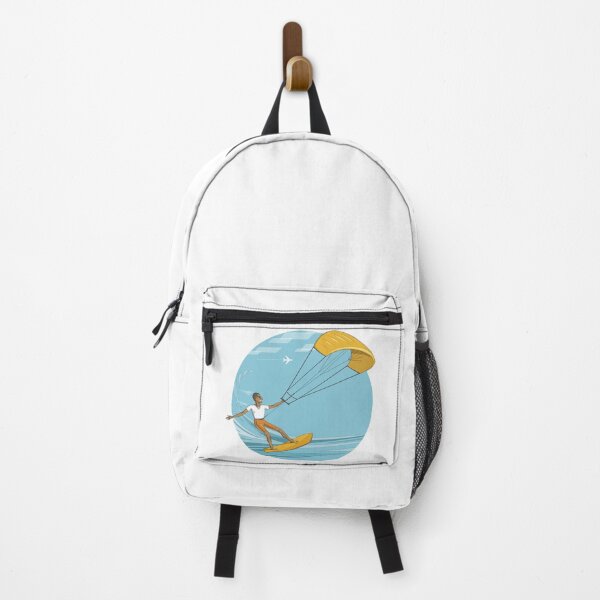 Item preview, Kite surfer on ocean waves designed and sold by olania.