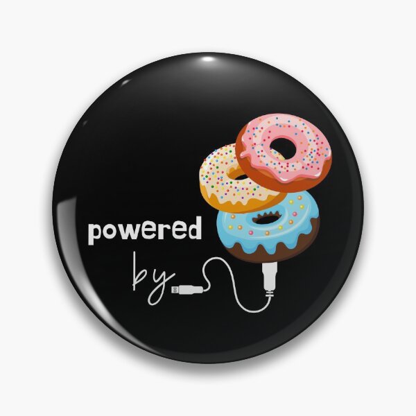 Item preview, Powered by Donuts designed and sold by leBoosh-Designs.