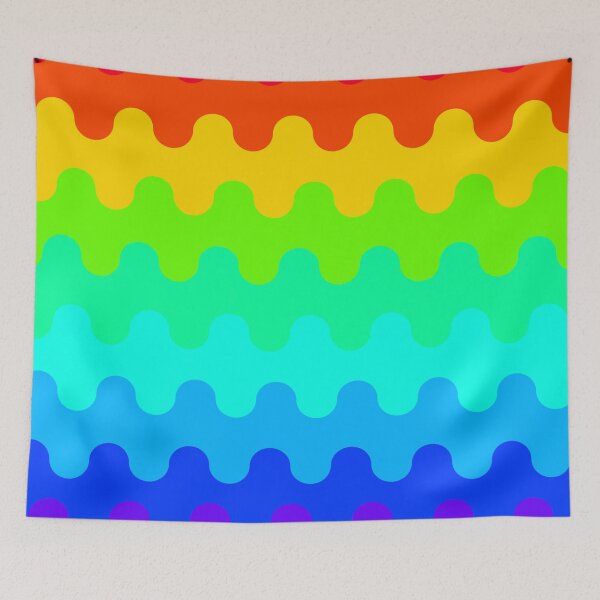 Item preview, Rainbow Wave Gradient designed and sold by Qestar.