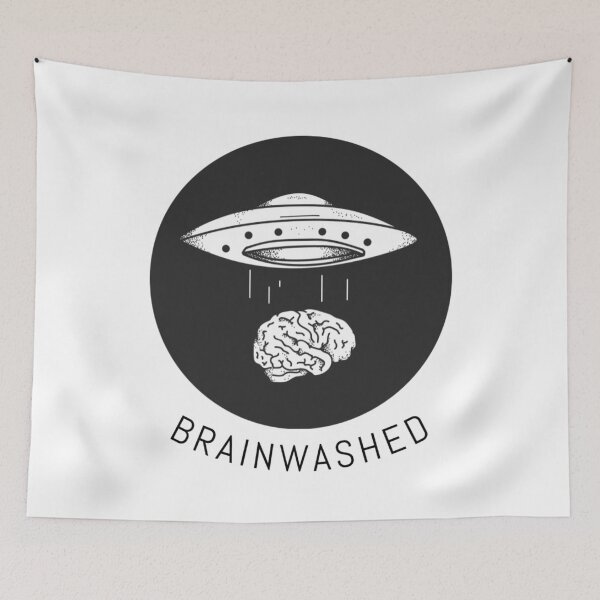 Item preview, Brainwashed - Flying Saucers designed and sold by Arva-Designs.