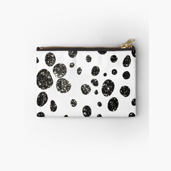 Item preview, Black glitter Dalmatian spots designed and sold by SJAPhoto.