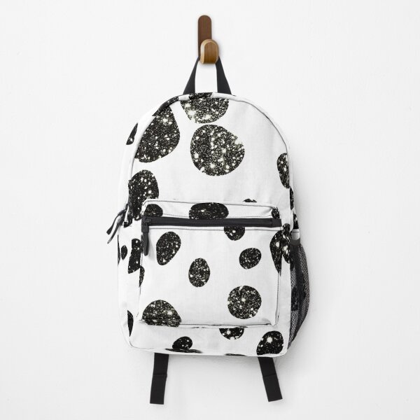 Item preview, Black glitter Dalmatian spots designed and sold by SJAPhoto.