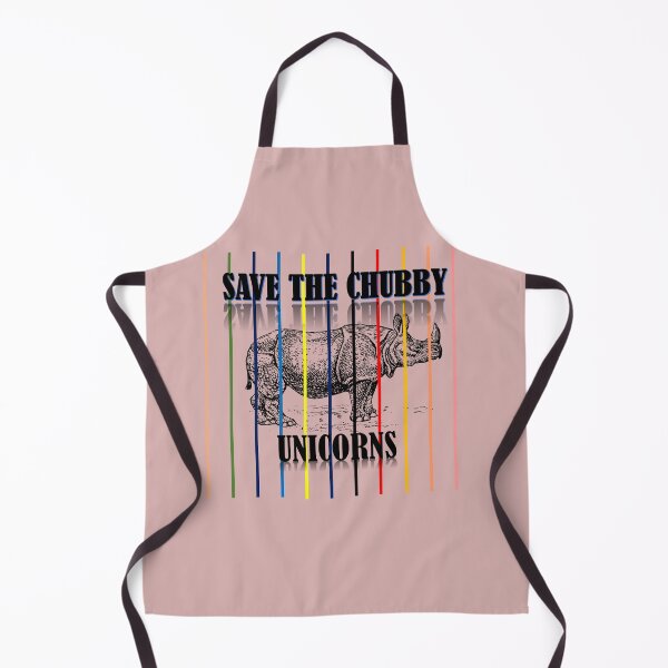 Item preview, SAVE THE CHUBBY UNICORNS FUNNY T CHIRTS designed and sold by Dahani-mo.