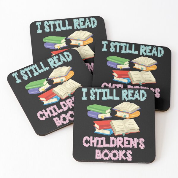 Item preview, I Still Read Children`s Books Reading Book TShirt designed and sold by sunnym79.
