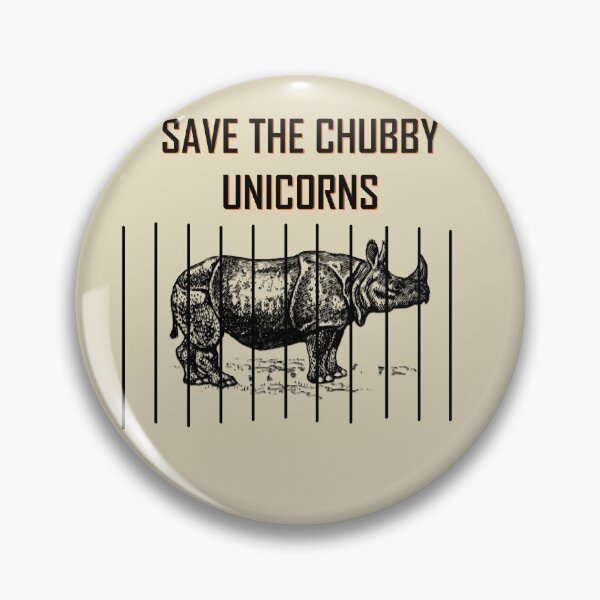 Item preview, SAVE THE CHUBBY UNICORNS FUNNY T CHIRT CLASSIC T CHIRT designed and sold by Dahani-mo.