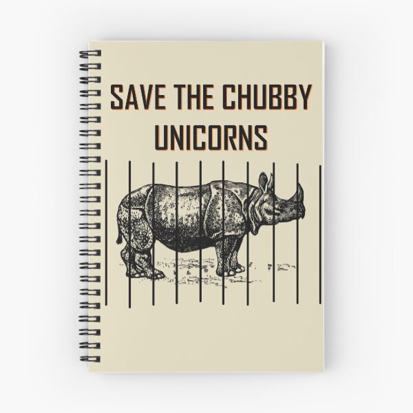 Item preview, SAVE THE CHUBBY UNICORNS FUNNY T CHIRT CLASSIC T CHIRT designed and sold by Dahani-mo.