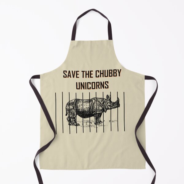 Item preview, SAVE THE CHUBBY UNICORNS FUNNY T CHIRT CLASSIC T CHIRT designed and sold by Dahani-mo.