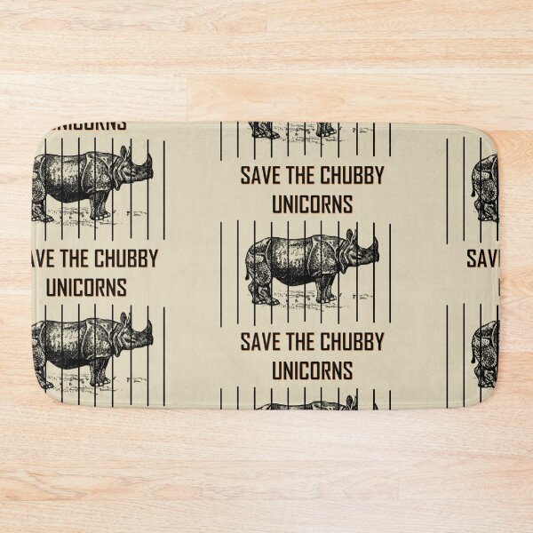 Item preview, SAVE THE CHUBBY UNICORNS FUNNY T CHIRT CLASSIC T CHIRT designed and sold by Dahani-mo.