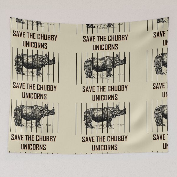 Item preview, SAVE THE CHUBBY UNICORNS FUNNY T CHIRT CLASSIC T CHIRT designed and sold by Dahani-mo.