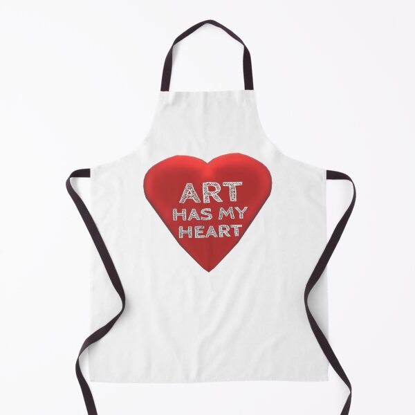 Item preview, Art Has My Heart Art Lover Statement designed and sold by ArtByLM.