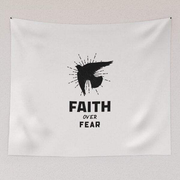 Item preview, Faith over Fear designed and sold by TeesKeeper.