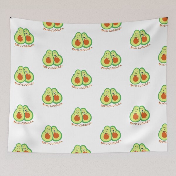Item preview, Cute Avocados Hugging - Funny designed and sold by iamwowie.